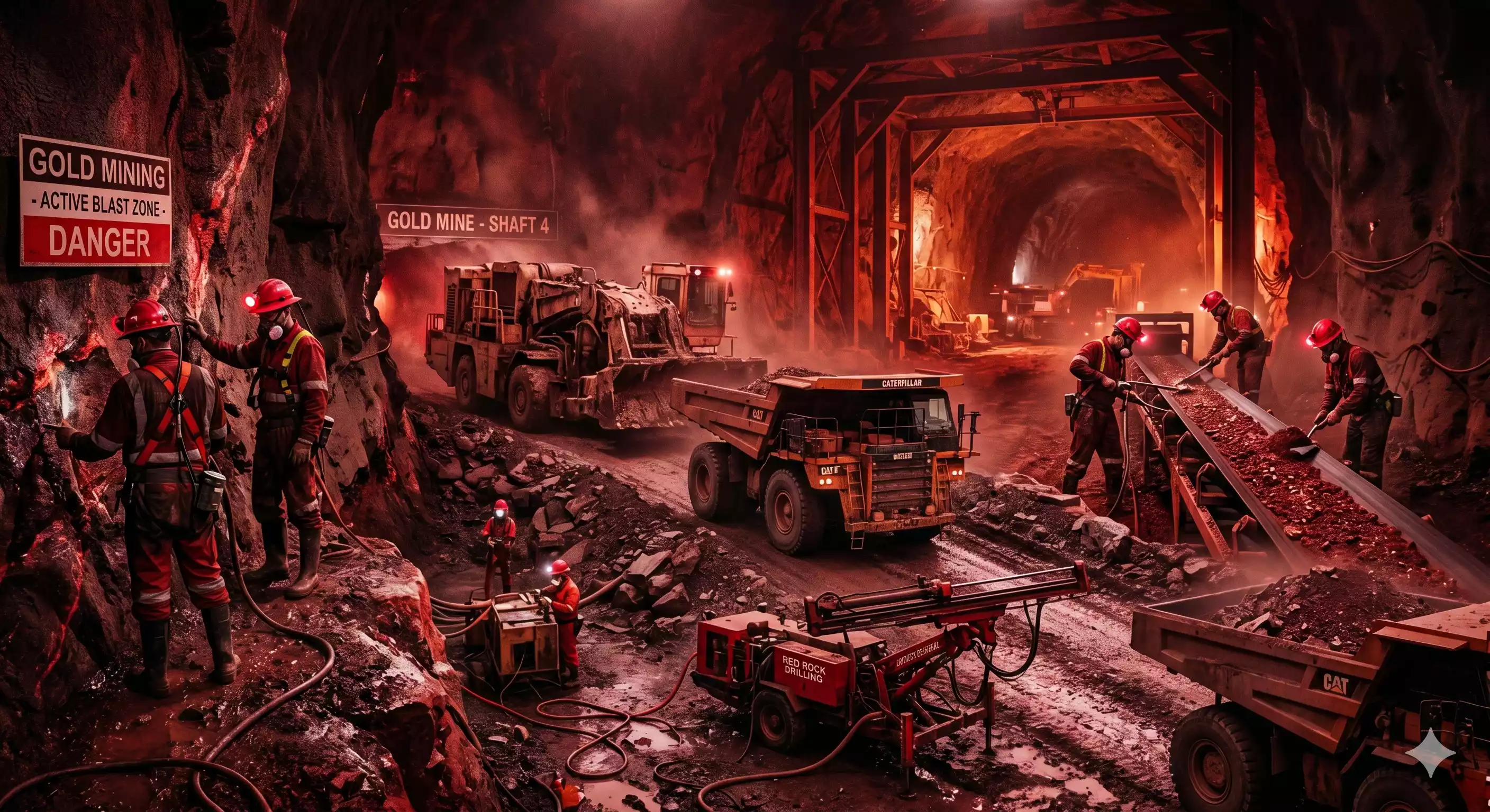 Gold mining